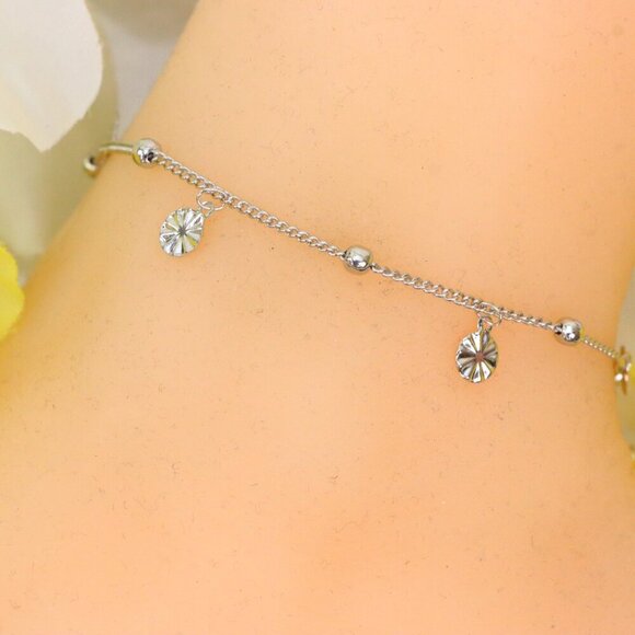 "Minimalist Anklet, Sleek & Modern Design, Women’s Fashion, YC110247-A - Picture 1 of 10